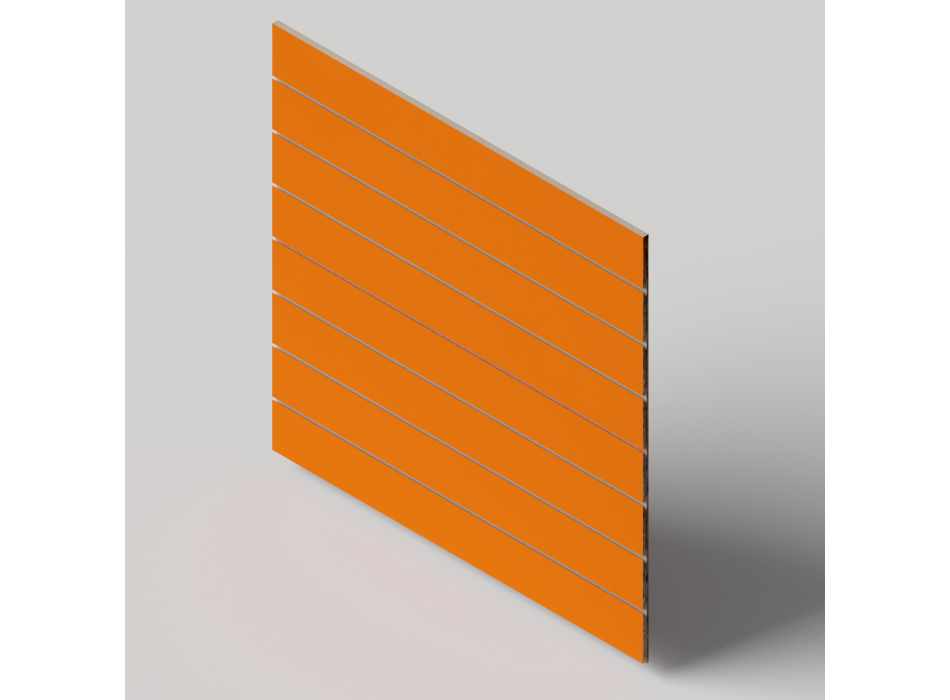 pannello dogato arancio tangerine