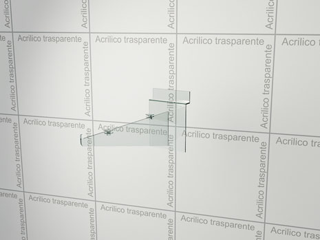 mensola in acrilico p.15