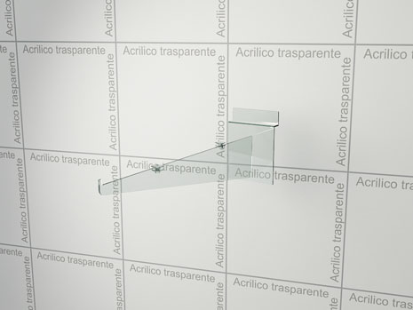 mensola in acrilico p.25