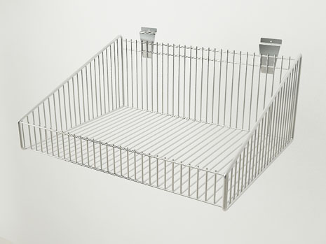 cesta in filo metallico 