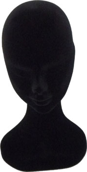 Testa donna polist. esp. floccata
