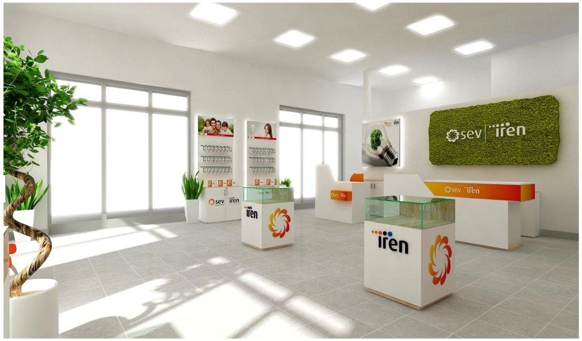 Progetto  agenzia servizi luce e gas e rifiuti