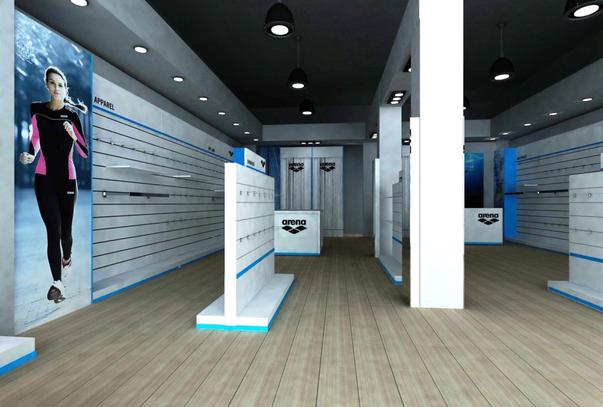 Foto 7  Mobili per negozio sportivo