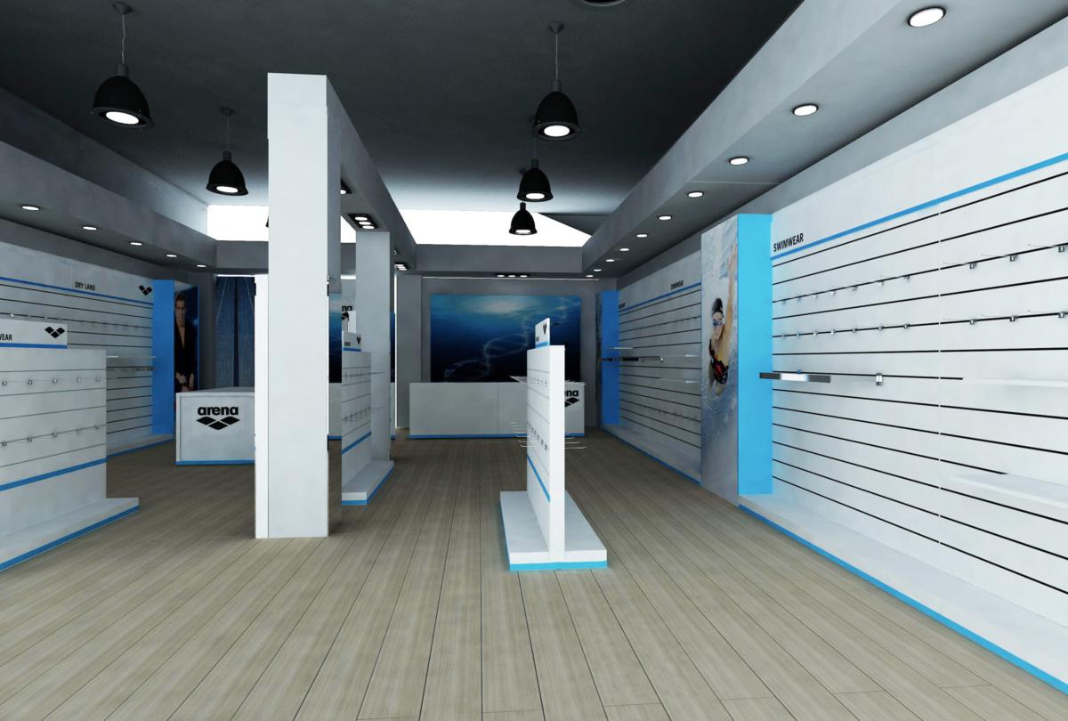 Foto 1  Mobili per negozio sportivo