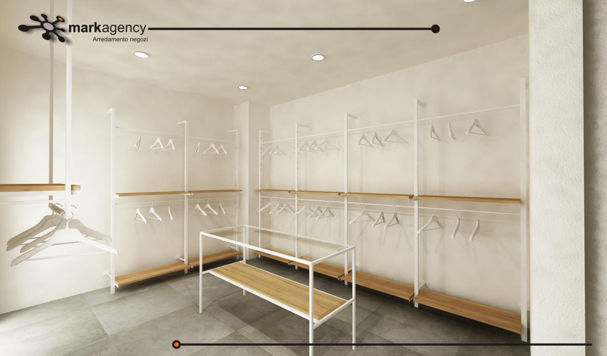 Foto 3  strutture per negozio abbigliamento