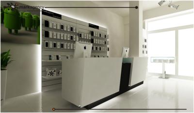  arredamento negozio telefonia