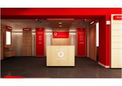  progetto arredamento negozio telefonia e accessori (2)
