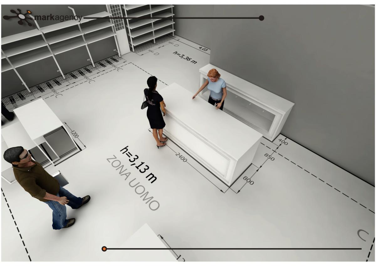 Foto 7  Mobili moderni per arredamento negozio abbigliamento