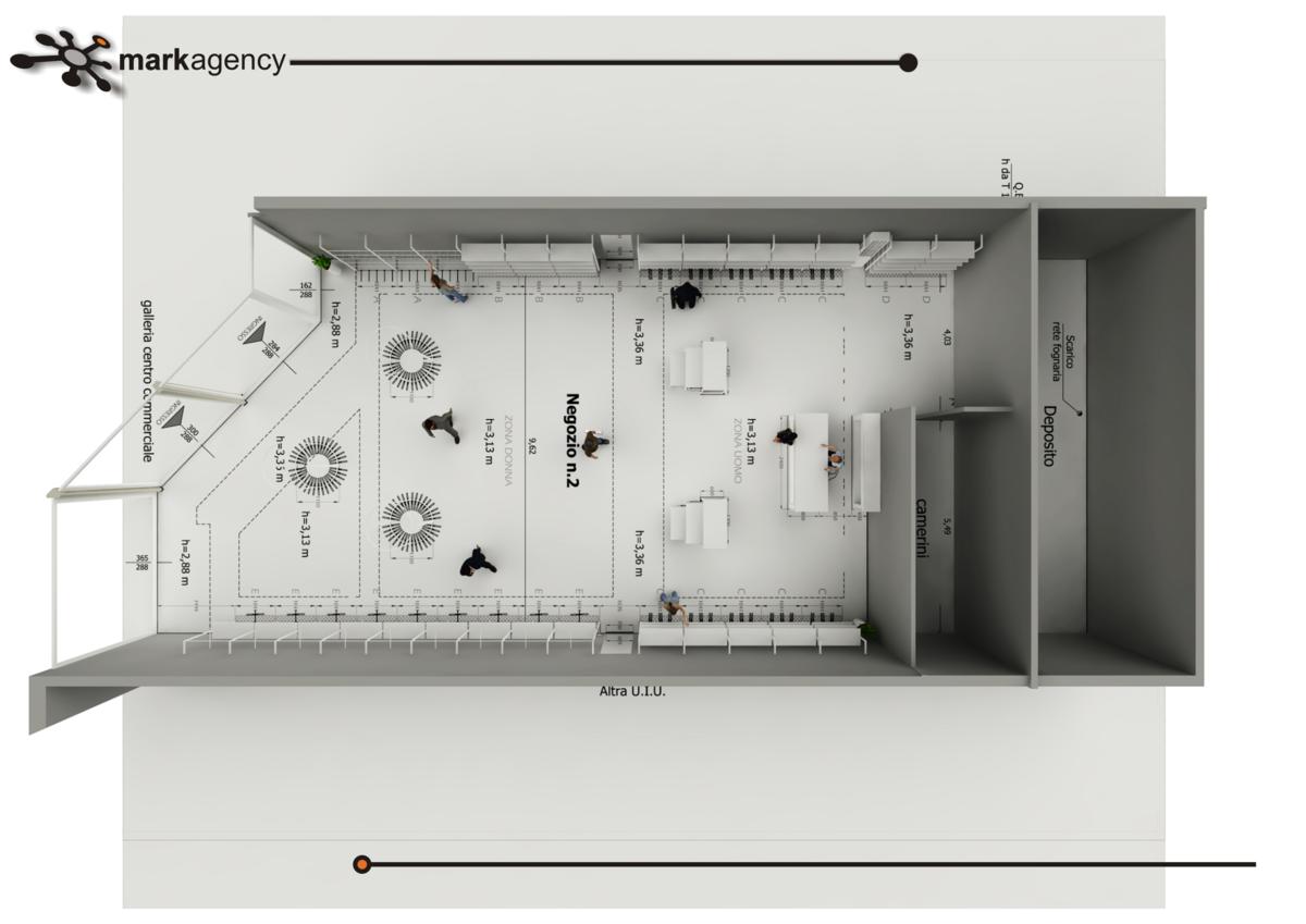 Foto 1  Mobili moderni per arredamento negozio abbigliamento
