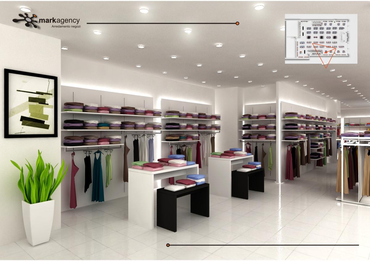 Foto 3  Mobili e pannelli per arredamento negozio abbigliamento