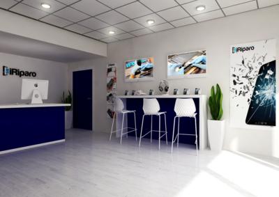 arredi per negozio  telefoni