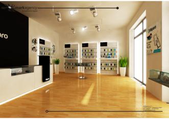  mobili negozio telefonia cover riparazione smartphone