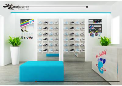 pannelli per esposizione calzature e accessori