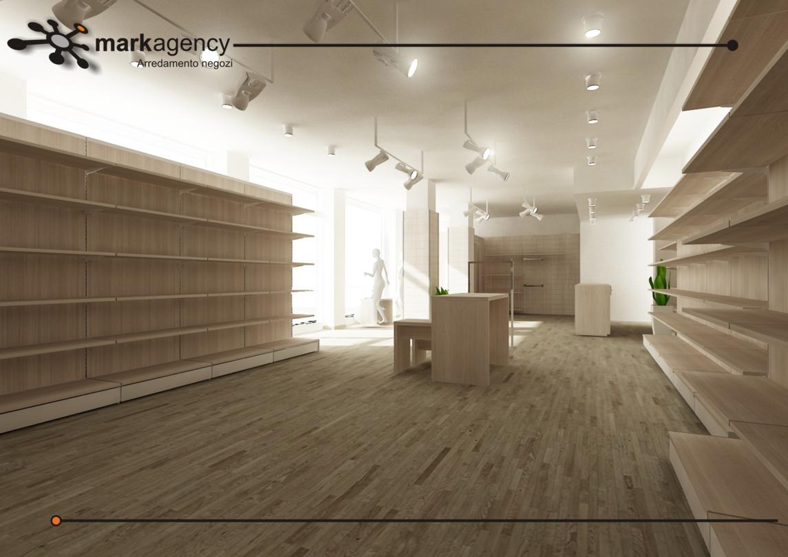 Foto 3 pannelli per arredamento negozio abbigliamento intimo