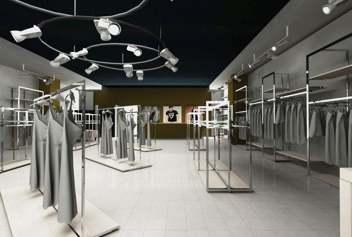 Foto 2 arredamento negozio abbigliamento