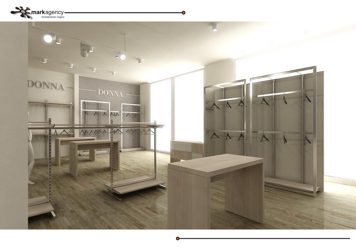 Foto 3 arredamento per negozo di abbigliamento