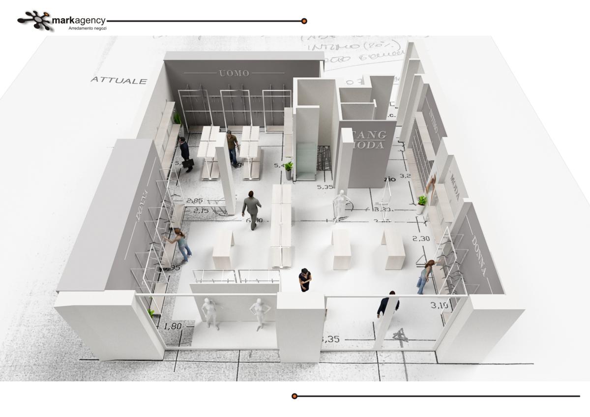 Foto 7 arredamento per negozo di abbigliamento