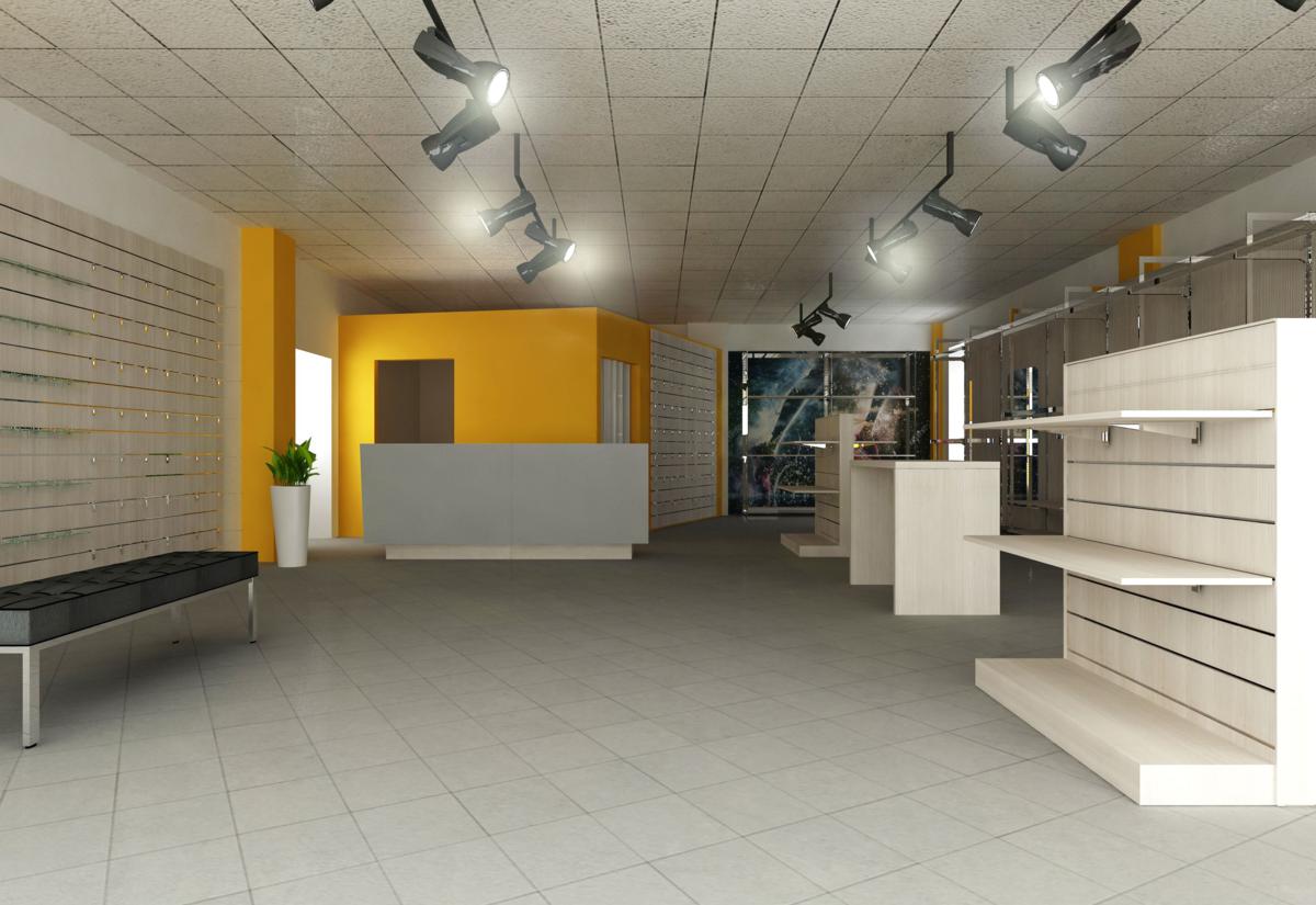 Foto 2 gondole per negozio abbigliamento