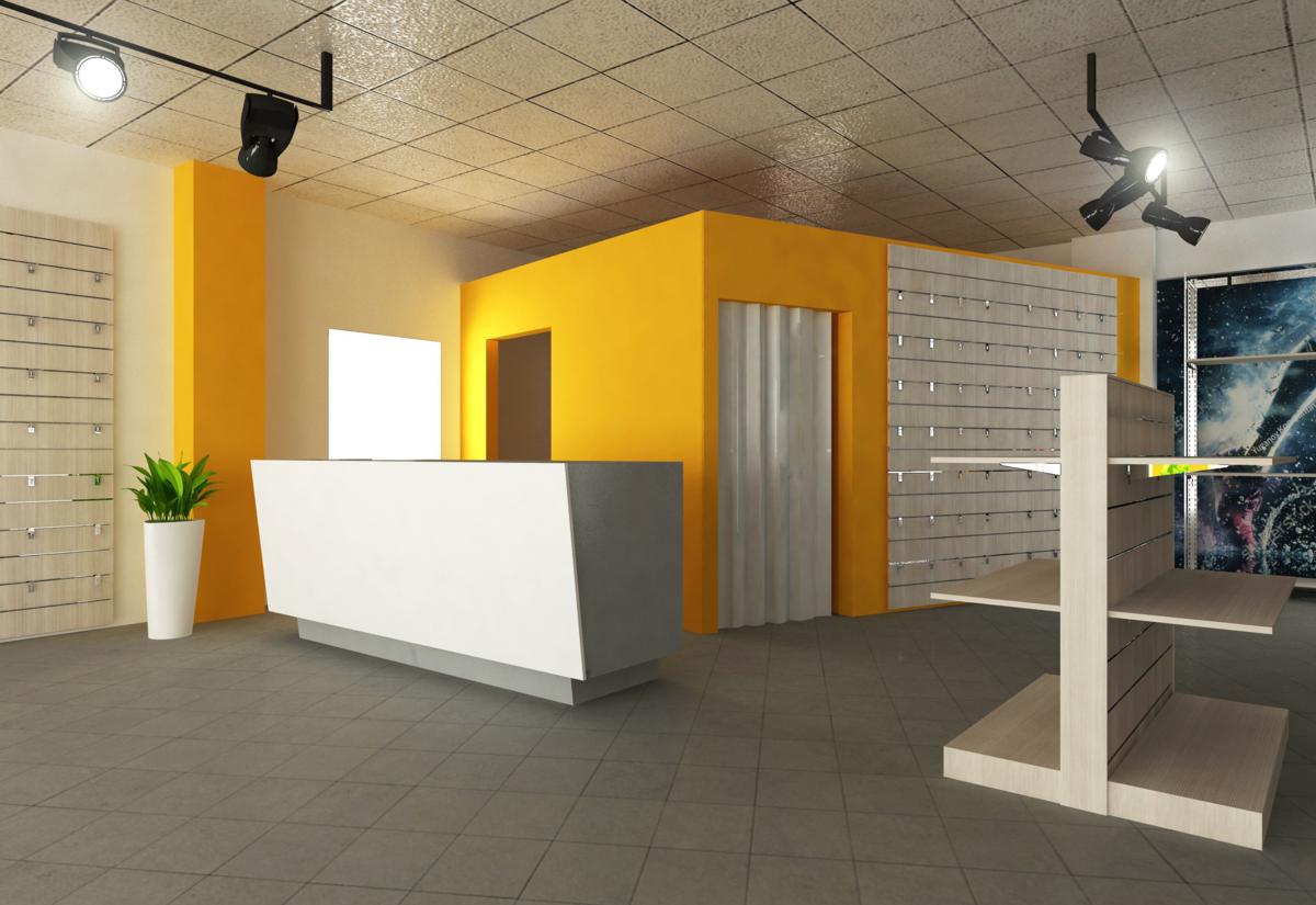 Foto 7 gondole per negozio abbigliamento