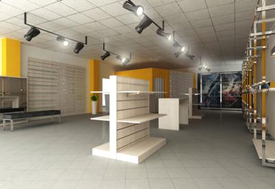 gondole per negozio abbigliamento