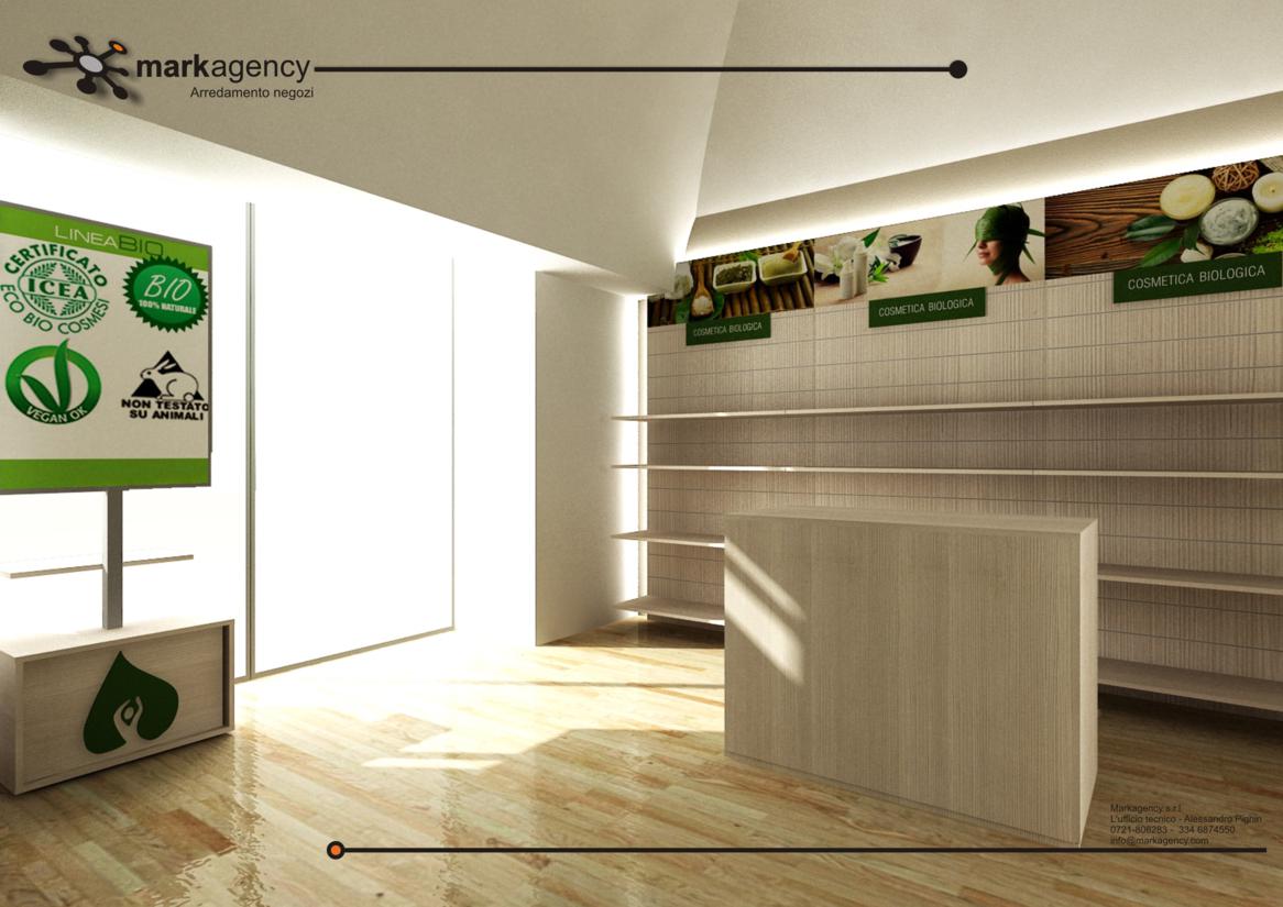 Foto 3 Progetto arredi erboristeria