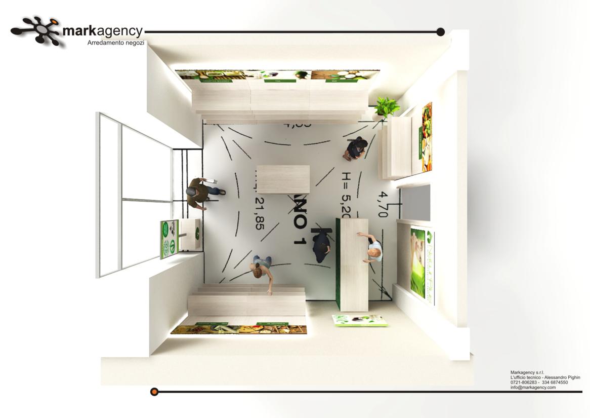 Foto 7 Progetto arredi erboristeria