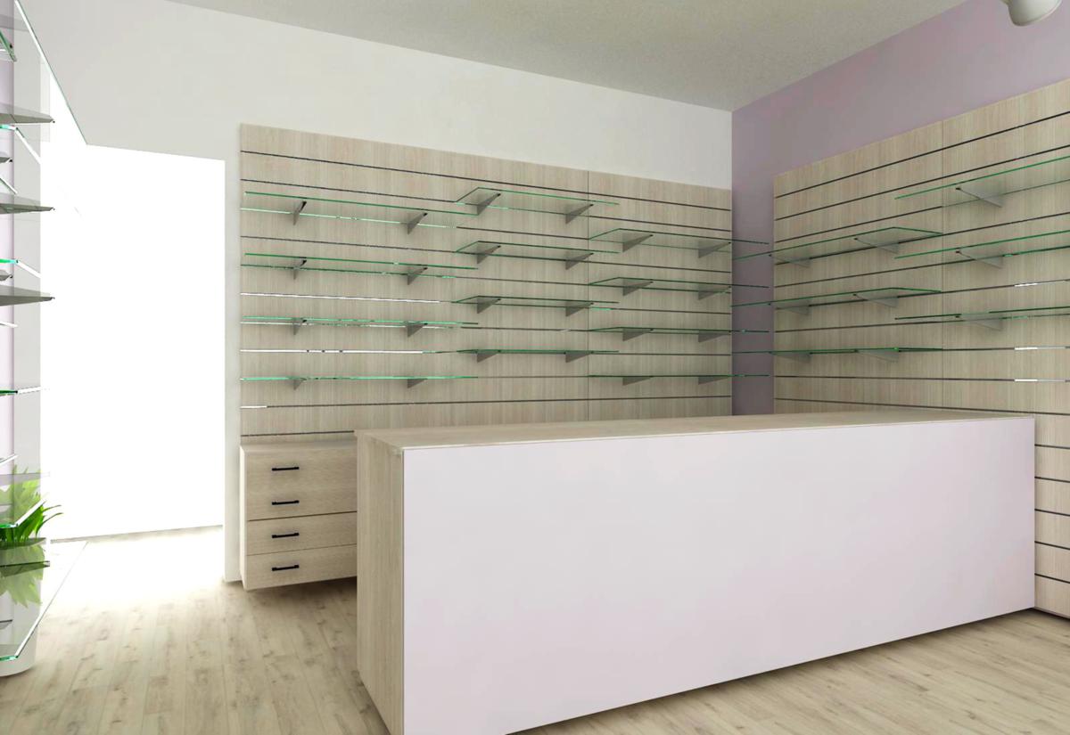 Foto 4 progetto arredo parafarmacia