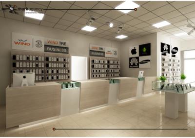  arredi per negozio telefoni