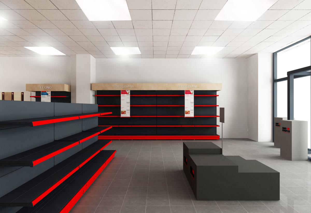 Foto 5  Progetto arredamento per colorificio