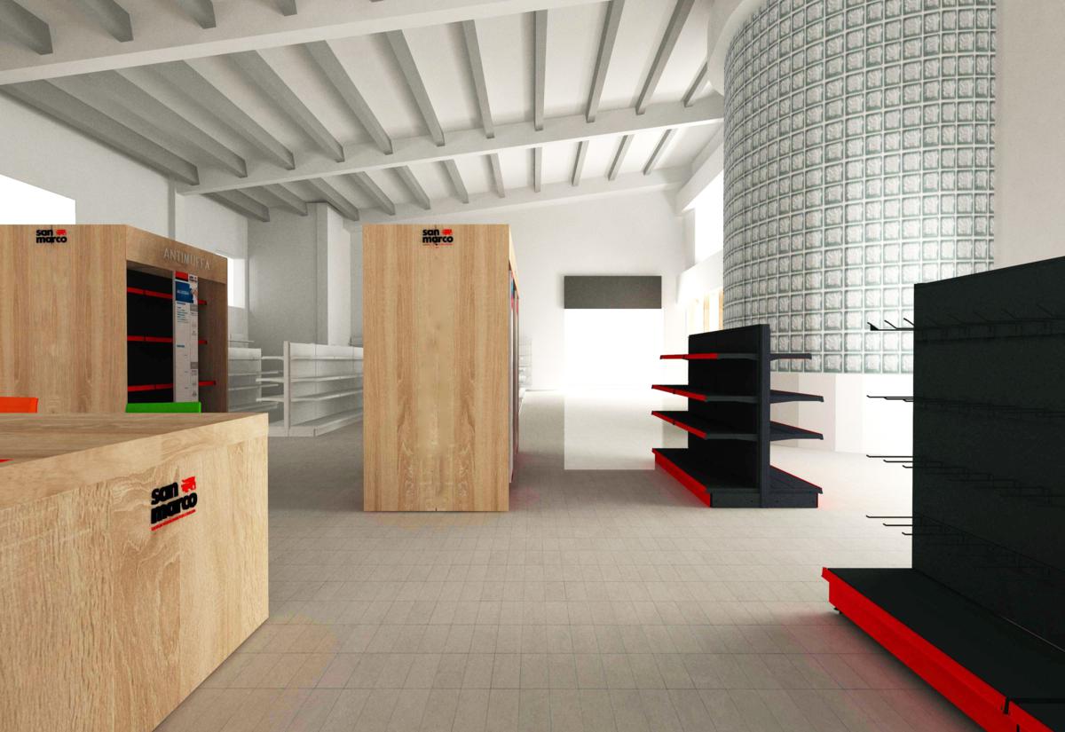 Foto 5  progetto arredo per colorificio