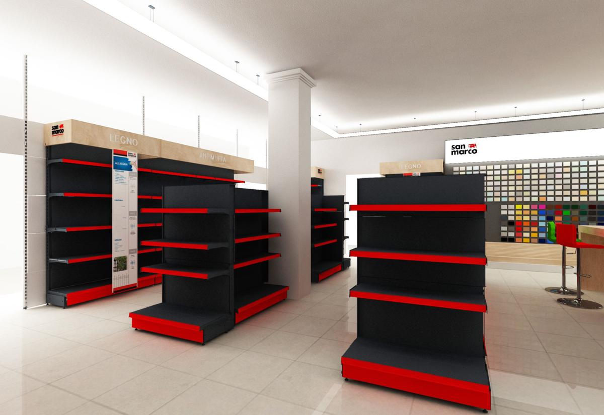 Foto 3  Arredamento per colorificio