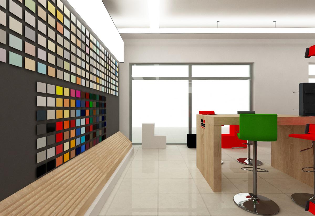 Foto 5  Arredamento per colorificio