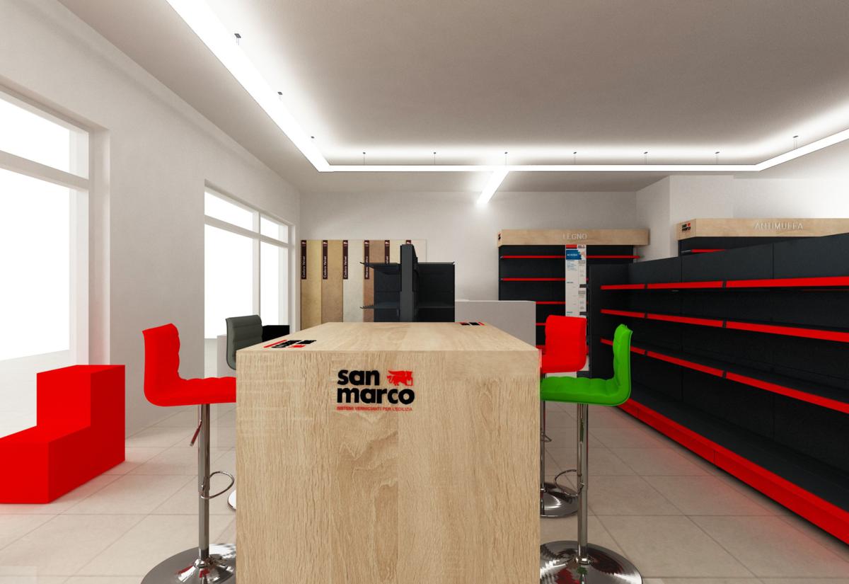 Foto 6  Arredamento per colorificio