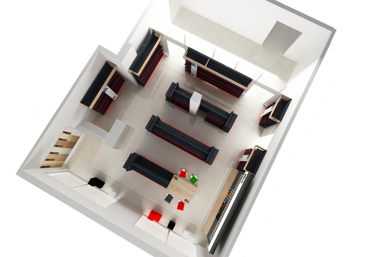 Foto 7  Arredamento per colorificio