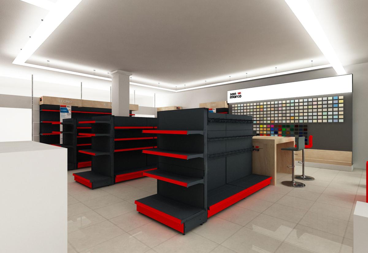 Foto 1  Arredamento per colorificio