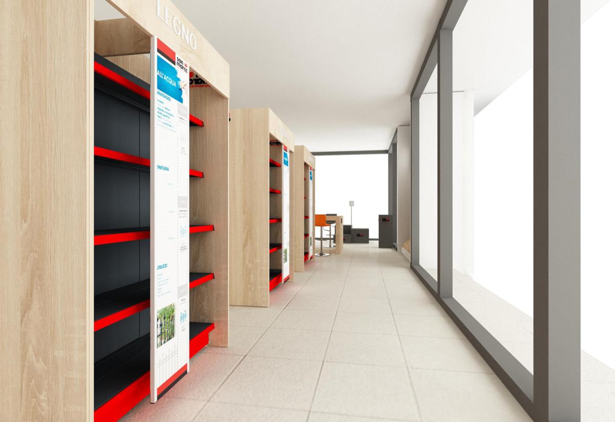 Foto 2 Arredamento per colorificio