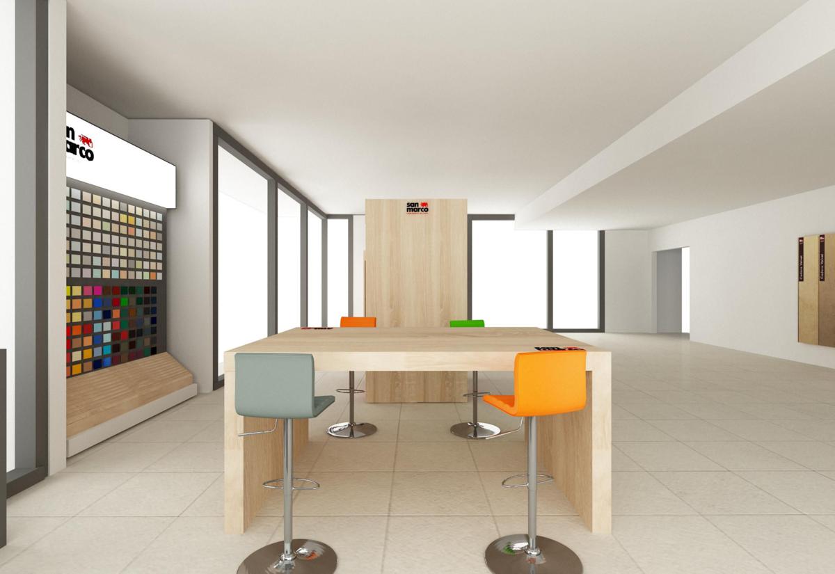 Foto 3 Arredamento per colorificio