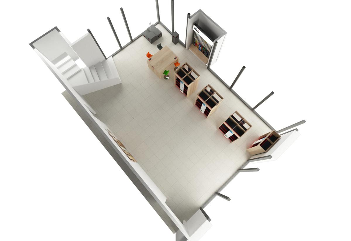 Foto 6 Arredamento per colorificio