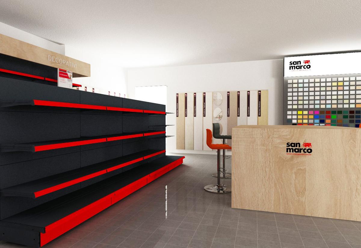 Foto 2 Progetto arredo scaffalature