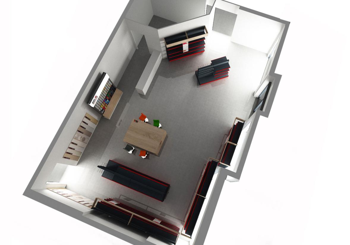 Foto 6 Progetto arredo scaffalature