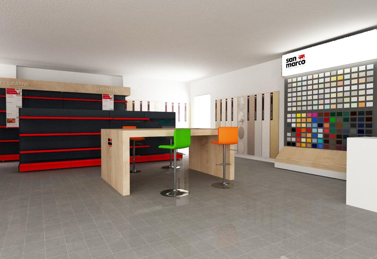 Foto 1 Progetto arredo scaffalature