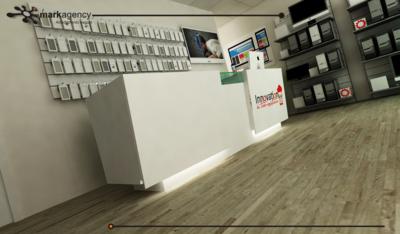  arredo negozio telefonia e cover