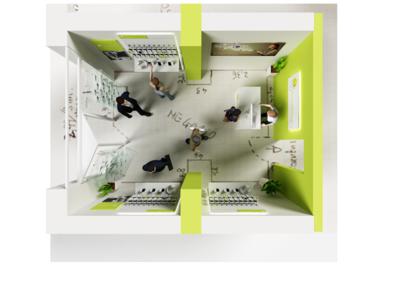  progetto arredi negozio riparazione smartphone