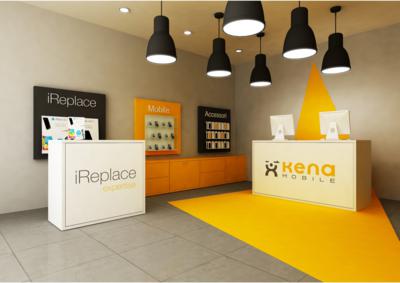 mobili e arredo per telefonia