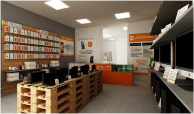 Progettazione negozi rigenerati Informatica e telefonia