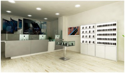 arredo per negozio telefonia