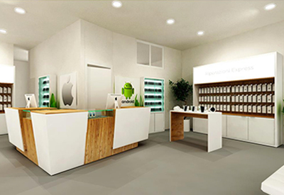 Allestimento negozi Telefonia